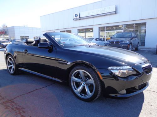 2008 650i convertible navigation heated leather seats and steering wheel video