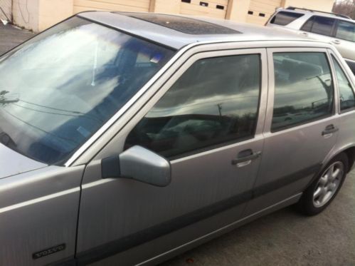 Silver 1997 volvo, 16100 miles, sun roof electric  seats and windows.