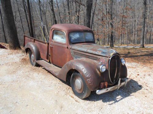 1938 ford pickup, orig flathead v8
