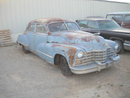 1947 cadillac sedan super barn find s 62 desert car stored inside for years