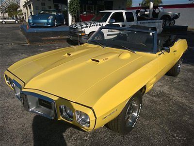 1969 fierbird convertible new trans new tires new paint ner brakes ready togo