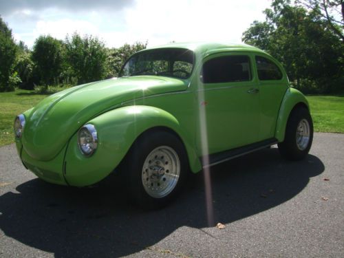 1971 vw beetle  chopped top