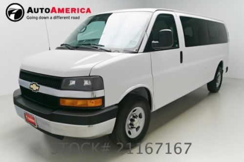 2013 chevy express pass. 3500 lt 26k miles cruise 15-pass one 1 owner cln carfax
