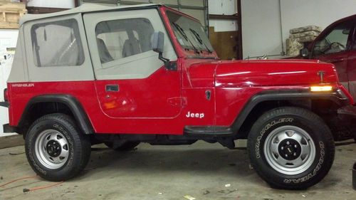 1993 jeep wrangler base sport utility 2-door 2.5l