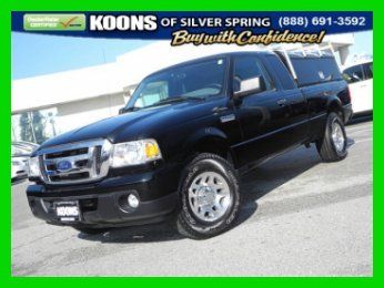 2011 ford ranger 4wd truck super cab certified pre-owned! 1 owner! alloy wheels!