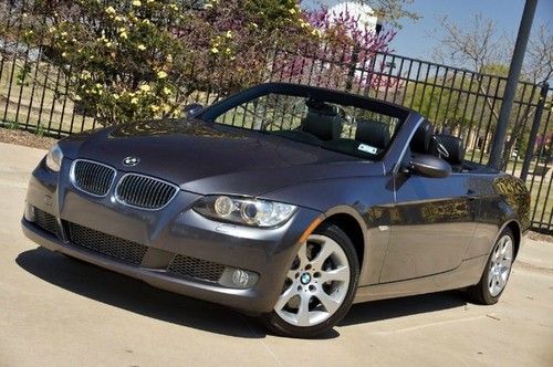 2008 bmw 335 hard top conv navigation push start blue tooth power top 1 owner
