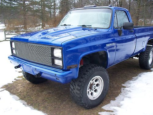 1986 chevy c/k 30 4x4 - only 29,000 original miles!  beautiful!