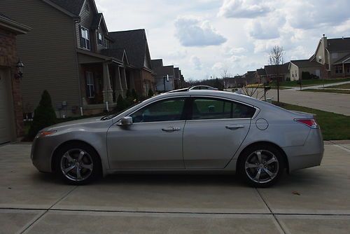 2010 acura tl sh-awd w tech package and manual transmission