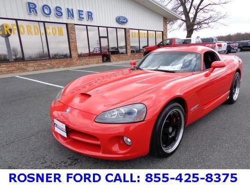 2006 dodge viper srt10 with custom 3 piece wheels! must see, amazing condition!