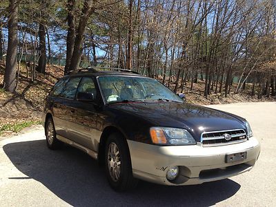 2001 subaru limited edition l.l bean h6-outback nr.27mpg dual sunroof excellent!