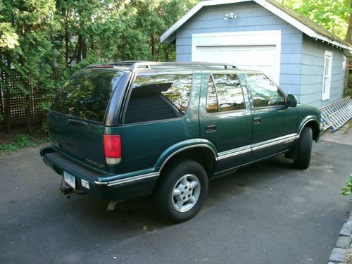 1997 chevy blazer 4 dr 4wd project/beater lo start no reserve !!