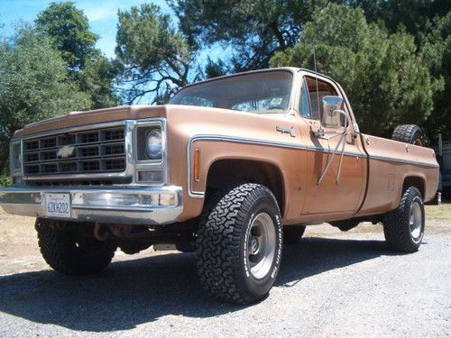 1979 chevy 3/4 ton 4x4 1 owner rust free