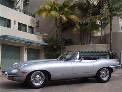 1969 jaguar xke roadster silver classic beauty in&amp;out just released by collector