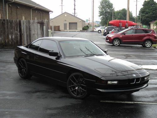 1996 bmw 850ci  v12 black on black low miles- hard2find