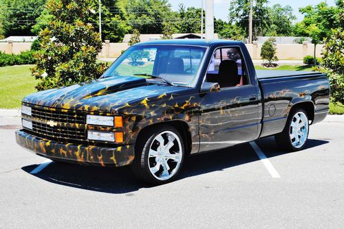 Simply incredable 1991 chevrolet c1500 pickup 15k paint job this truck is sweet