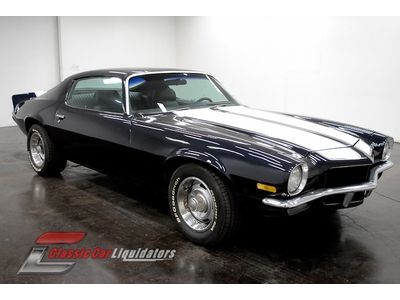 1970 chevrolet camaro 350 v8 automatic ps console front disc brakes look at this