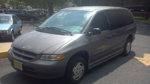 Handicapped accessible van - low mileage with auto ramp &amp; hand controls