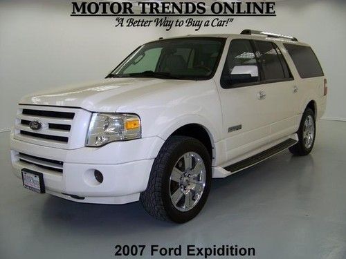 El limited navigation dvd chrome wheels htd ac seats 2007 ford expedition 79k