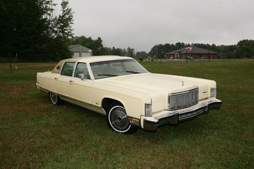 1976 lincoln continental towncar