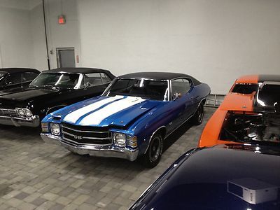 1971 chevrolet chevelle ss baldwin motion phase 3 - matching numbers