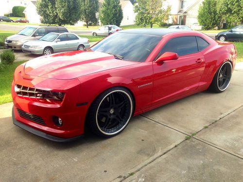 2010 chevrolet camaro 2ss 571hp manual hre wheels victory red cammed ss