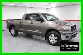 07 tundra trd sr5 4x4 4wd 5.7 v8 auto double crew cab 1-owner clean carfax mint!