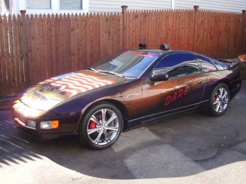 1990 nissan 300zx former police/dare/show car!  no reserve!  9-11 tribute