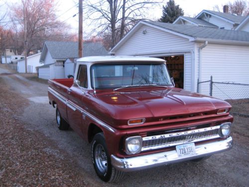 Chevy 1966 c-10 truck single cab chevrolet- awesome truck!