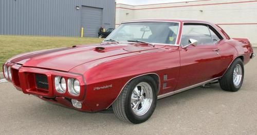 1969 pontiac firebird restored hot solid show car!