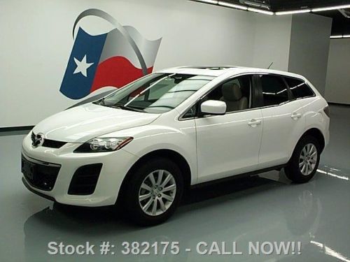 2011 mazda cx-7 i touring sunroof htd leather 31k miles texas direct auto
