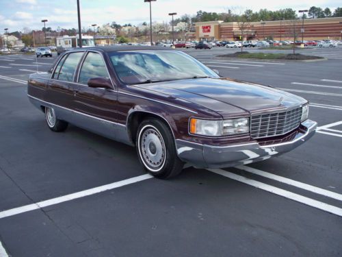 1996 fleetwood brougham runs and drives like a dream, only 76k