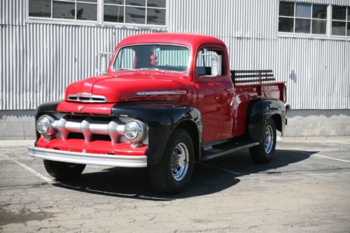 1951 ford f2 rare 3/4 ton pickup - 40 year barn find - very complete original