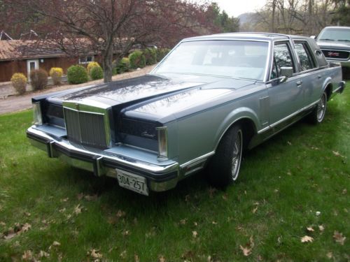1983 mark vi lincoln continental  -  fully loaded