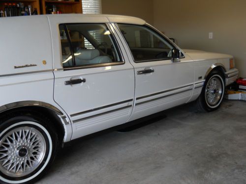 92 lincoln jack nicklaus signature town car