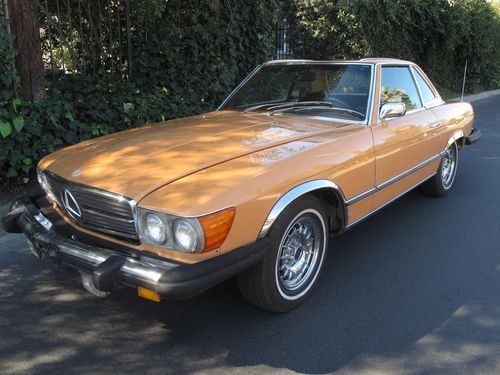 1976 mercedes 450sl one owner california car