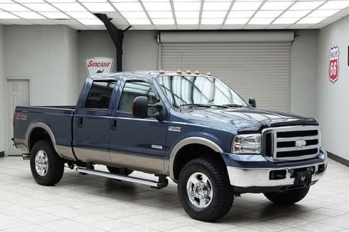 2007 ford f250 diesel 4x4 lariat fx4 heated leather crew texas truck
