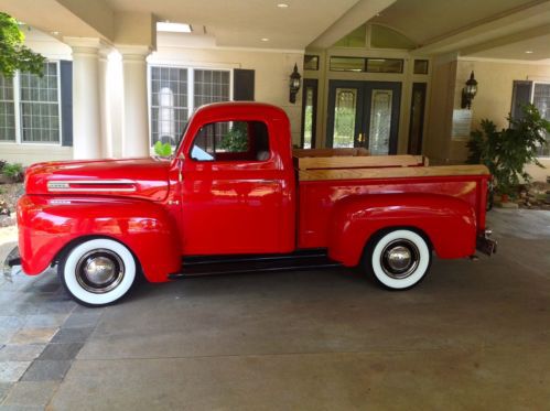 1950 ford f1 pickup totally restored - gorgeous