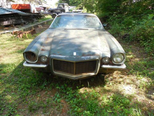 1972 camaro rs,unmolested,needs restoration,barn find,prodject car
