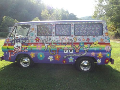 1969 dodge a100 hippie van