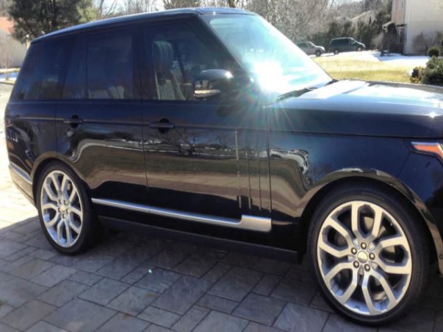 Land rover range rover supercharged sport utility