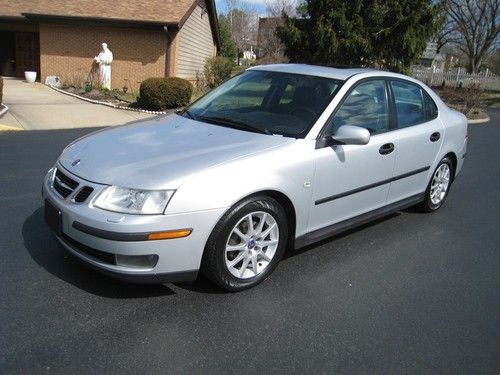 2003 saab 9-3 linear only 79k miles one owner no reserve auction