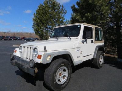 4.0 sport 4x4 selling at no reserve hard or soft top a/c solid underside