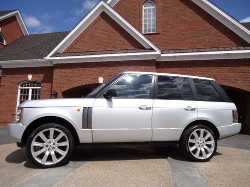 Land rover range rover hse 22 inch stormer wheels , luxury package