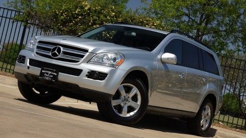 2007 mercedes gl-450 navigation sunroof tow package rear a/c awd 3rd seats