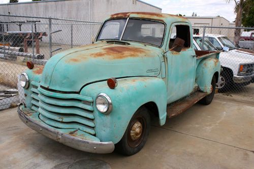 1950 chevrolet pick up-original-1949-1951-1952-1953-1954-1955-farm truck