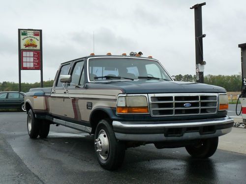 ~~95~ford~f-350~dually~diesel~centurion~package~5spd~manual~no reserve~~