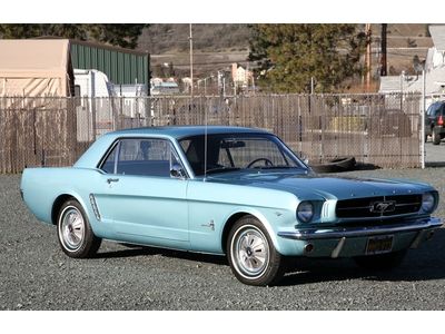1965 ford mustang 289 v8 4 speed manual ac