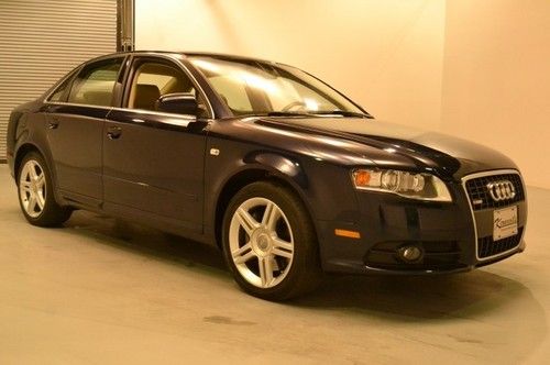 Audi a4 quattro auto navigation sunroof power heated leather clean carfax