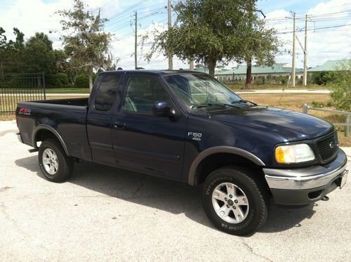 2002 ford f-150 xlt 5.4l 4x4 off road package no reserve
