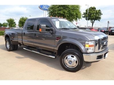 2008 ford f350 lariat dually crew cab diesel 4x4, ford certified warranty, nice!